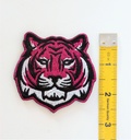 Bengals Tiger Iron On - Pink & White