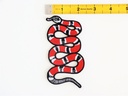 Red Snake Iron On