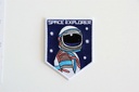Space Explorer Astronaut Iron On 