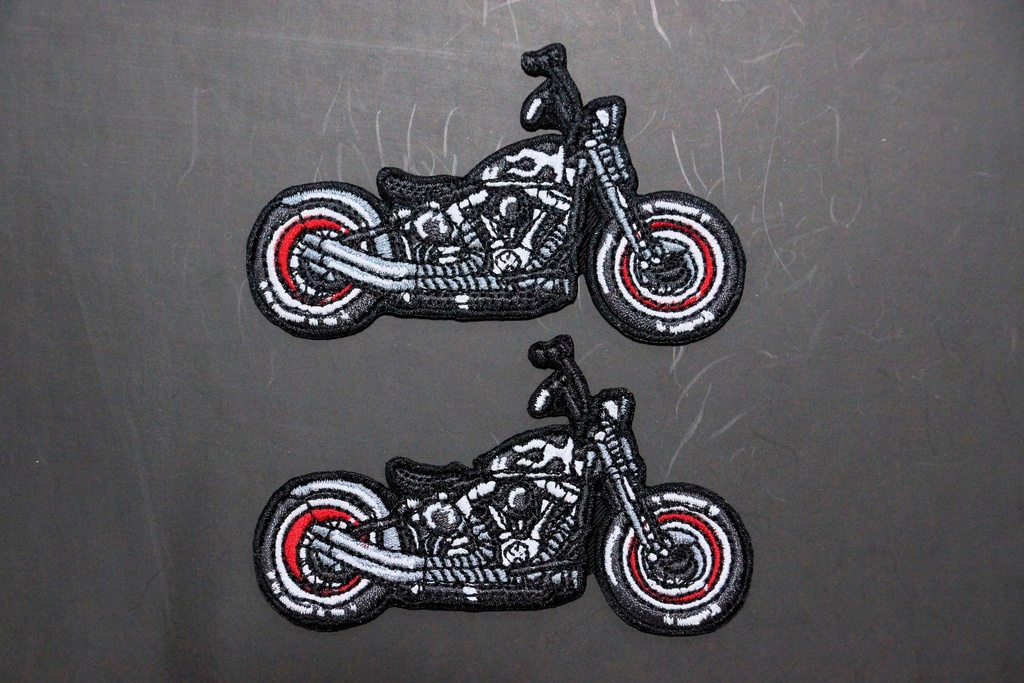 Harley Davidson Motorbike Logo Embroidered Iron On