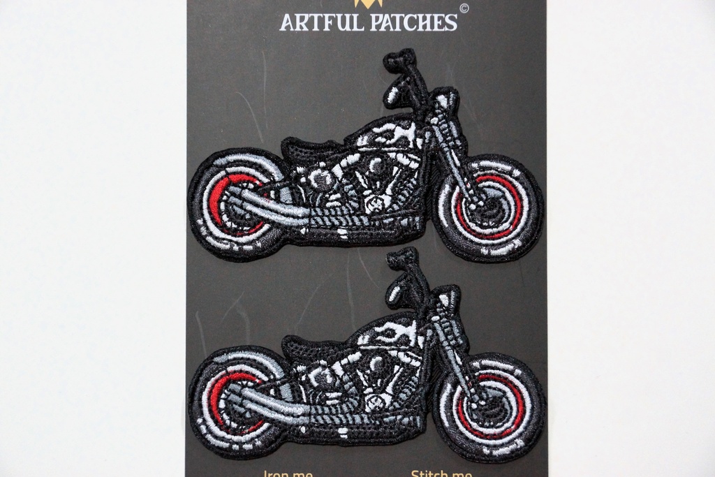 Harley Davidson Motorbike Logo Embroidered Iron On