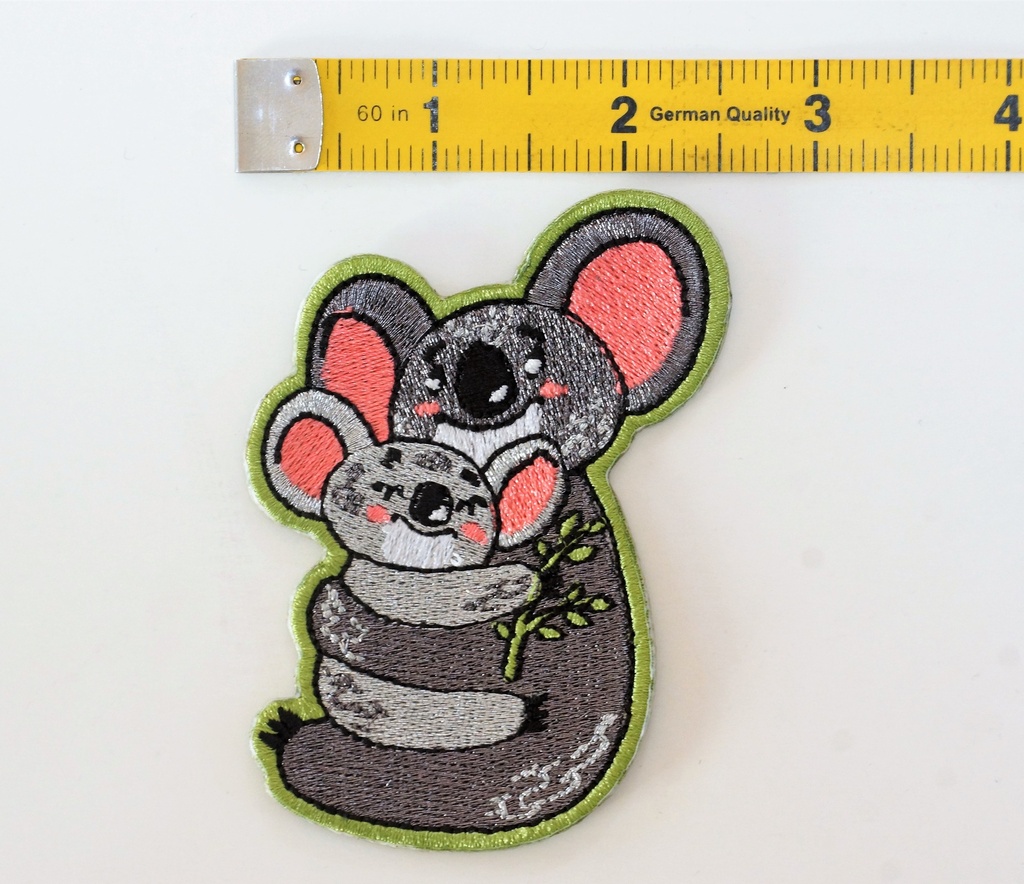 Koala Emblem Designer Iron On Patch