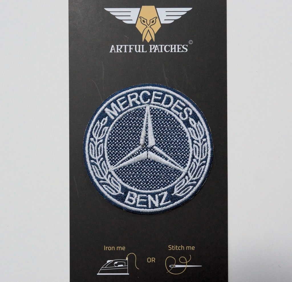 Mercedes Benz Logo Iron 
