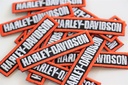Harley Davidson Iron On Logo Patch Pack Of 4