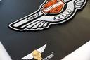 New Harley Davidson Eagle Logo Iron On 
