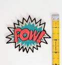 POW Word - Embroidered Patches Iron On 