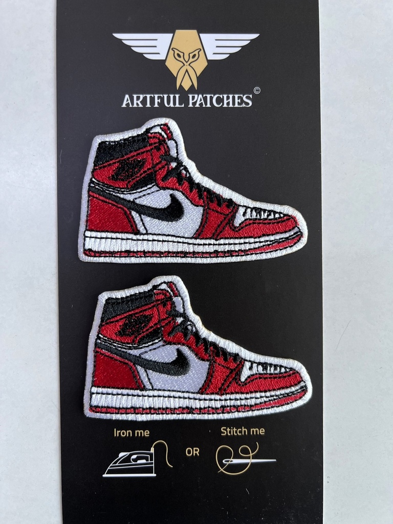 Nike Patched Shoes at ArtfulPatches