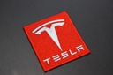 Tesla Red Emblem Patch Iron On 